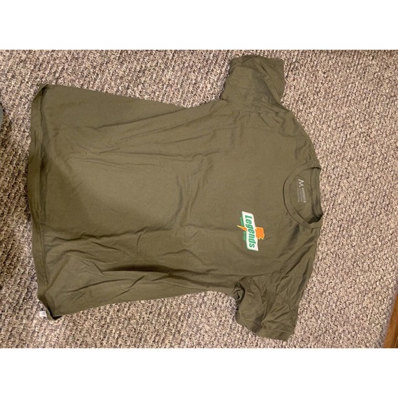 Tunercult Legends In Speed We Trust M Tuner T Shirt Racing OD Green - Picture 2 of 4